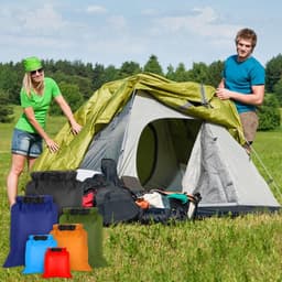 Tas, 6 stuks, waterdicht, 1,5/2,5/3/3,5/5/8 l, voor kajakken, rafting, wandelen, kamperen — thumbnail 4