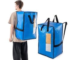 Waszakken - 2 Stuks - Blauw - Met Rits