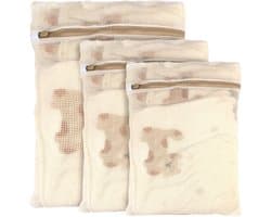 Wasnet voor Wasmachine - Wit - 30 x 40 cm - Duurzaam Katoen - Voor Delicate Kledingstukken