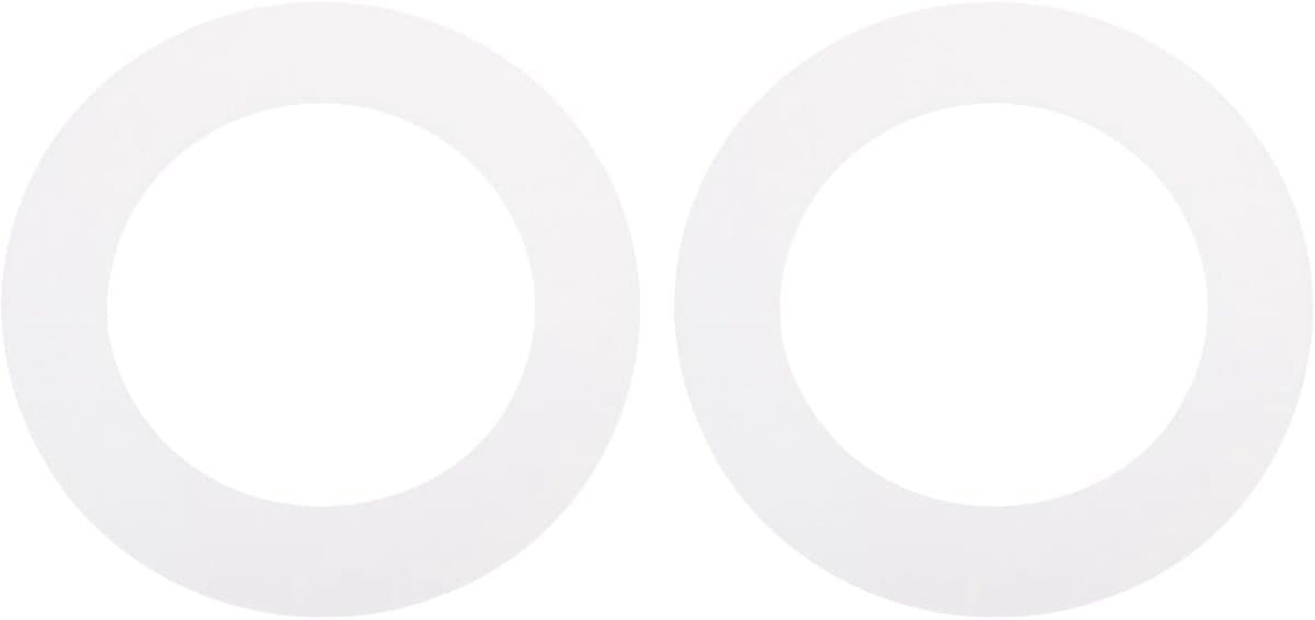 2 STKS Toilet Tank Seal Ring 80x54x3mm Siliconen Seal Compatibel met Toto Flush Valve THU440-A — afbeelding 1