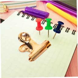 1set Metalen Punaises Voor Prikborden Duurzame Veelzijdige Kantoorknippen Bevestigen Van Documenten Foto Knutselprojecten Kantoor of Klaslokaal — thumbnail 3