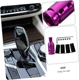 1set Shift Knob Adaptors Duurzame Vergrendeling Voor Versnellingspook Eenvoudig Te Installeren Accessoire Voor Auto Modificatie — thumbnail 4