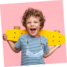 1set Delige Kindermasker Lanyards Met Schattige Cartoon Dierenprint Verstelbare Duurzame Maskerhouders Voor Jongen Meisje Assortiment Van Kleuren — thumbnail 3