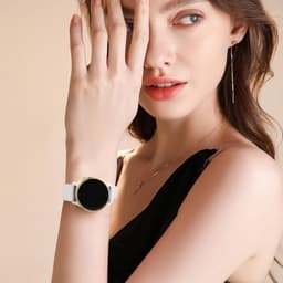 Wanme 3-delige armband voor Garmin Vivoactive 4S / Vivomove 3S / Venu 2S / Venu 3S, zachte siliconen armband voor Garmin Forerunner 265S / 255S — thumbnail 2