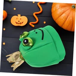 Volwassenen Meisje Universele Groene Hoofdband Hoed Cosplay Pet voor Halloween Carnavalsfeest Veelzijdige Podiumaccessoire voor Verkleedpartij — thumbnail 3