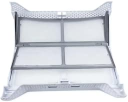Pluizenfilter - Pluizenscherm - Geschikt voor AEG-, Electrolux- en Zanussi-wasdrogers - 8074539019 - 8588074539012 - Kunststof frame + nylon gaas - Wit — thumbnail 3