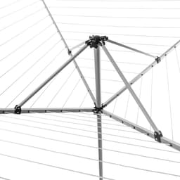 Droogmolen - Wasdroger Kledingrek - Buiten Kleding Drogen - Roestvrij Aluminium - 50 meter - Zilver — thumbnail 2