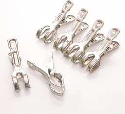 Duurzame RVS Wasknijpers, Set van 12 Stuks, Sterke en Roestvrije Klemmen voor Buitengebruik — thumbnail 3