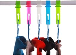 30 stuks- Wasknijpers-wasknijpers kunststof -wasknijpers groot-wasknijpers pp -Badlaken Knijpers -Strandlaken Knijpers-Handdoek Knijpers-Voor dagelijks wasgoed, strandhanddoek, badhanddoek--Winddicht- Anti Slip-Willekeurige kleur — thumbnail 1