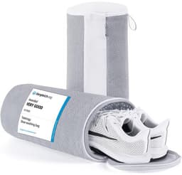 Schoenreinigingszak 360° rondomreiniging - Waszak voor schoenen - Herbruikbare waszak - 3D-netweefsel - Chenille-vezels - Effectieve vlekverwijdering — thumbnail 1