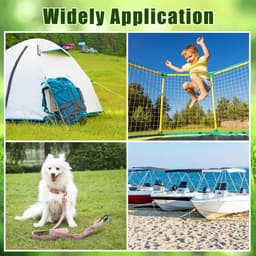 SnelShoppen - Dolibest Tentpinnen Heavy Duty 46cm Grondanker Schroef voor Trampoline, Camping, Swing, Tuinhuis, Hond, Carport, 4 Stuks — thumbnail 3