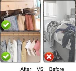 Solidchoice - Set van 8 Draaibare Klemmen voor Reizen en Gebruik Thuis — thumbnail 4