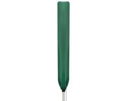 Waterdichte waslijnhoes, groen, 420D Oxford-stof, UV-bestendig, Geschikt voor ritssluiting, 16x16x165 cm