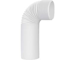 Draagbare Airco Slang - Ventilatieslang Afvoer - Efficiënte Koeling - Universele Diameter Pasvorm - 1.5 Meter - Wit