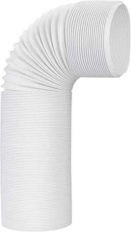 Draagbare Airco Slang - Ventilatieslang Afvoer - Efficiënte Koeling - Universele Diameter Pasvorm - 1.5 Meter - Wit — thumbnail 1