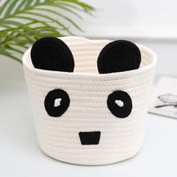 - Geweven Opbergmand van Katoenen Touw met Handvat voor Babyspeelgoed- Ruime Opbergmand van Katoenen Touw met Handvat voor Babyspeelgoed- Stijlvolle Opbergmand van Katoenen Touw met Handvat voor Babyspeelgoed — thumbnail 5