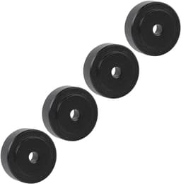 Schokdemper Pads - Speaker Voetjes Isolatie - Audio Verbeteren - Aluminium Legering - 20 x 8 mm - Zwart — thumbnail 3