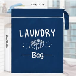 Reistas voor vuile was, waterdichte tas met ritssluiting voor reizen, voor vuile was en badkleding, droge waszak voor camping, wasbaar (bordeaux + marineblauw) — thumbnail 5