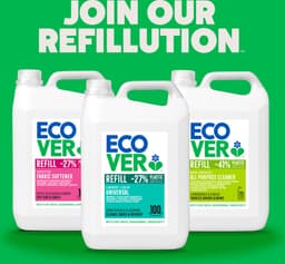 Ecover - Vloeibaar Donker Wasmiddel - Grootverpakking 5 L - Kleurbescherming & Pluisverwijdering - Plantaardig & Biologisch afbreekbaar - Fles van gerecycled plastic — thumbnail 5