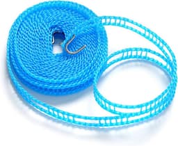 Uittrekbare Waslijn - Draagbare Lijn - Buiten Drogen - Winddicht Ontwerp - 5 Meter - Nylon — thumbnail 1