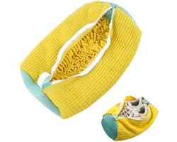 Dailygoods- Schoentas 360° Reiniging - Waszak Schoenen - Drielagige Mesh - Scheurvast - Ritssluiting - Hoogwaardig Polyester/Nylon