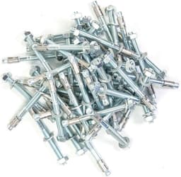 Heavy-duty pluggen 50 stuks verpakking M10 boutenanker zware anker pluggen blikseanker M 10 wiganker verzinkt — thumbnail 1