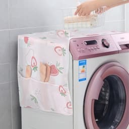 Multifunctionele Stofhoes voor Koelkast en Wasmachine met Opbergzak - 2 Stuks, Bescherming tegen Stof en Vuil — thumbnail 4