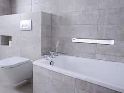 QUOVO® Wanddroogrek - Wasrek - Droogrek - 7.2m - Wit - 104cm x 54cm x 9cm — thumbnail 5