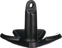 Rivieranker - Bootanker Modderanker - Boot Verankeren - PVC Gecoat - 68 kg - Zwart — thumbnail 3
