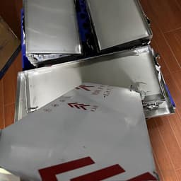 Lekbak Wasmachine - Opvangbak Apparaten - Water Opvang - Roestvrij Staal - 70x70cm - Zilver — thumbnail 3