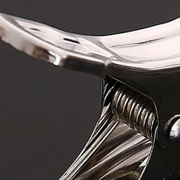 Wasknijpers Strandhanddoek - Kledingclips - Handdoeken Vastzetten - Roestvrij Staal - 10 Stuks - Zilver — thumbnail 3