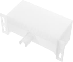 Airco Wateropvangbak - Condensbak Lekbak - Buitenunit Afvoer - Schuine Bodem Ontwerp - 13.4 cm Lengte - Wit — thumbnail 1