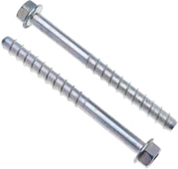 Betonankerbout M8 9,9x80mm Galvanisch Verzinkt – Zelftappende Bevestiging voor Metaal op Beton, Baksteen, Steen – Pack van 10 — thumbnail 5