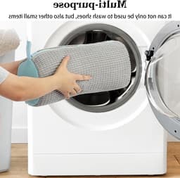 Set van 2 Waszakken voor Schoenen met Rits, Herbruikbaar voor Sportschoenen en Canvas Schoenen, Ideaal voor de Wasmachine — thumbnail 2