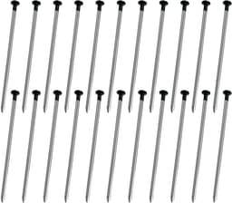 30 stuks grondankers 5 mm x 150 mm voor zware belasting, anti-roest haringen, ideaal voor onkruiddoek en tuinvlies — thumbnail 1