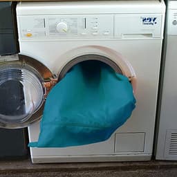 Waszakken voor huisdieren - 60x70cm - Laundry bag - Waszakken - Met Rits - Bescherm je Wasgoed en Wasmachine - voor honden en katten - blauw — thumbnail 5