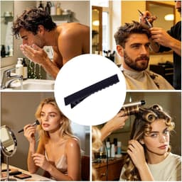 Eendenbek Klemmen - Haarklemmen Vrouwen - Haar Styling - Antislip Extra Verlengde - 50 Stuks - Zwart — thumbnail 3