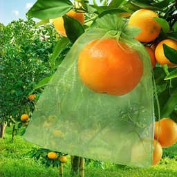 Fruitzakken - Beschermzakken - Fruit Beschermen - Herbruikbaar Gaas - 100 stuks - Fruitgroen — thumbnail 2