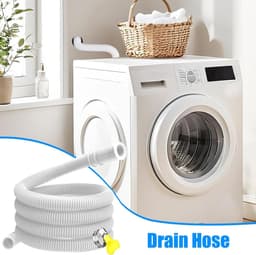 Afvoerslang - Waterafvoerslang Leiding - Vochtbeheersing Airco - Lekdichte Aansluiting - 5 Meter - Wit — thumbnail 5