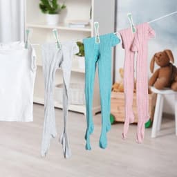 Wasknijpers Plastic 12 stuks - Set - Wasgoedknijpers - Knijpers voor Wasrek - Laundry — thumbnail 4