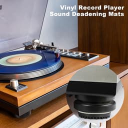 4x Trillingsdempers voor Speakers en Audioapparatuur - Schokabsorberende Voeten — thumbnail 2