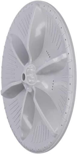 Wasmachine Wasplaat - Impeller Vervanging - Thuis Wassen - Universele Pasvorm - 375 cm Diameter - Wit — thumbnail 5