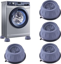 4x Universele Anti-Vibratie Voeten voor Wasmachine, Droger en Meubels - Schokdempers — thumbnail 1