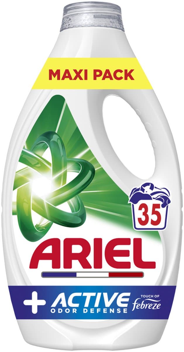 Ariel Wasmiddel Vloeibaar +Actieve Geurbescherming - 35 Wasbeurten — afbeelding 1