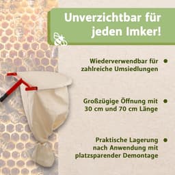 Robuuste Bijenkorf Vangzak voor Imkers - Universeel Bevestigingssysteem — thumbnail 2