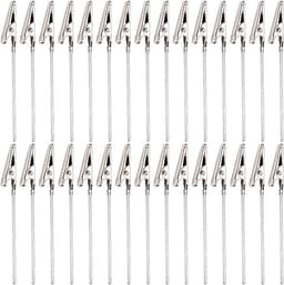 50 stuks fotohouders met klemmen en draadclips voor foto's en notities — thumbnail 1