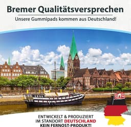 Wasvoorkeursmatten XXL Onderleggers voor Wasmachines – Rubberen Trillingsdempers voor Meubels en Kasten – Set van 4-15 mm — thumbnail 2
