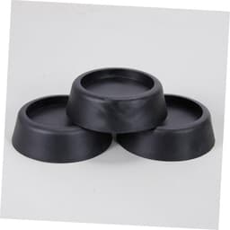 Wasmachine Stabilisator Pads - Anti-Vibratie Voetjes - Apparaten Dempen - Universeel Toepasbaar - 6.5cm Diameter - Zwart — thumbnail 2