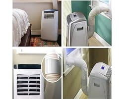 Afvoerslangadapter voor airconditioningsystemen en wasdrogers - universele slangkoppeling 150 mm