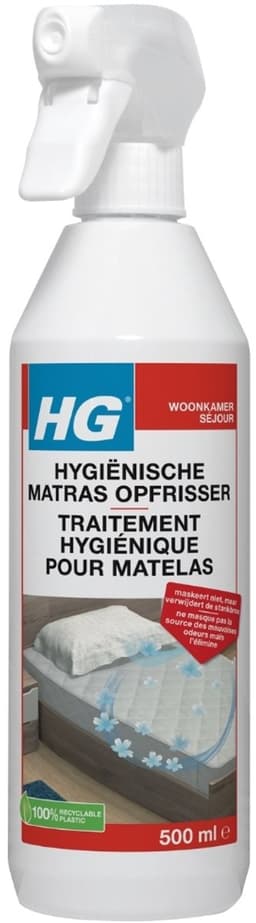 HG - Hygiënische Matras Opfrisser - Werkt Na 30 Minuten - Neutraliseert Nare Geurtjes - 500 ml - Voordeelverpakking - 12 stuks — thumbnail 3